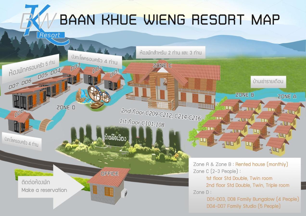 Baan Khue Wieng Resort Mae Sariang Dış mekan fotoğraf